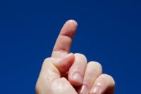 Man Has Weird Round Spots On Finger When The Doctors See It They Call The Cops
