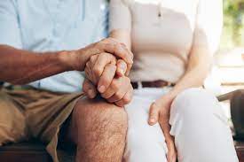My husband, Eric, was given weeks to live due to cancer. I was sitting outside the hospital, devastated, when a stranger approached me!