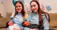 Sisters Give Birth On The Same Day – Then Father Makes!!