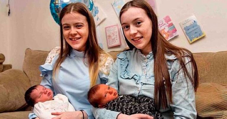 Sisters Give Birth On The Same Day – Then Father Makes!!